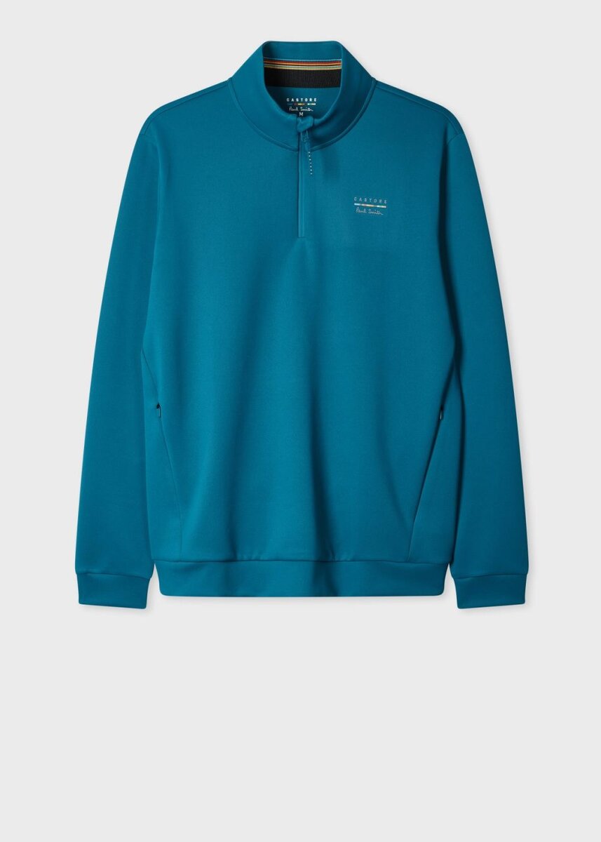 Paul Smith ＋ Castore「テクニカル クオータージップ カットソー」￥22,000