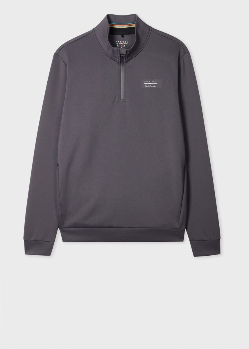 Paul Smith ＋ Castore「テクニカル クオータージップ カットソー」￥22,000