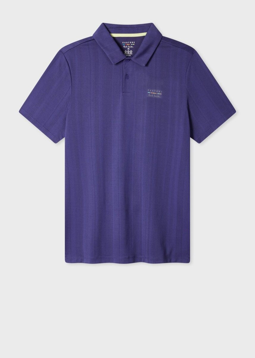 Paul Smith ＋ Castore「パフォーマンス エンジニアードポロシャツ」￥17,600