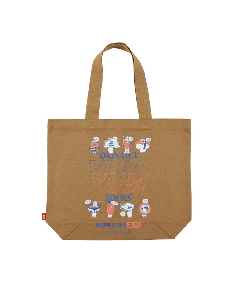 オリオン×チャムス「OKINAWA YUMYUM TOURS Canvas Tote」￥3,300