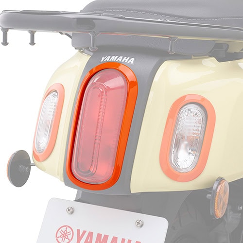 オプションのテールライトリングカバー