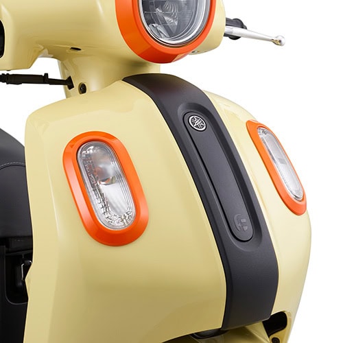 オプションのフロントウインカーリングカバー