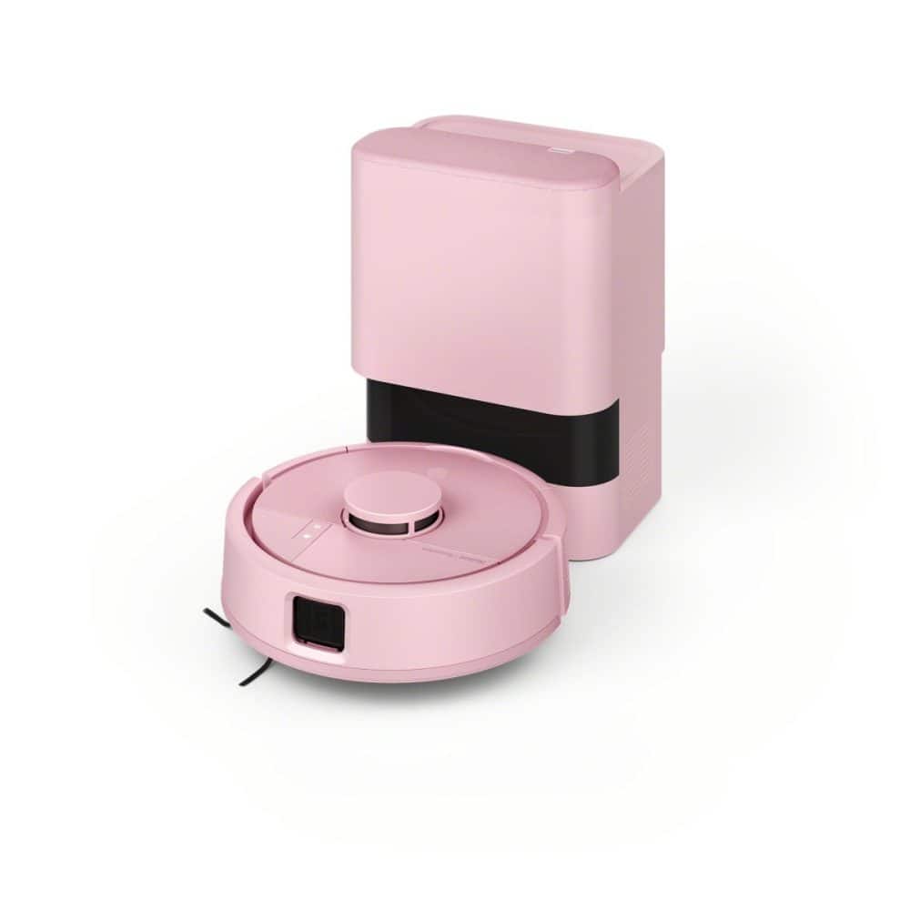 アイロボット「ルンバ ミニ 掃除機＆床拭きロボット + AutoEmpty™ 充電ステーション」￥49,800／ロボット：幅24.5×奥行24.5×高さ9.2㎝／約2.0㎏、充電ステーション：幅21.2×奥行17.8×高さ28.5㎝／約2.03㎏