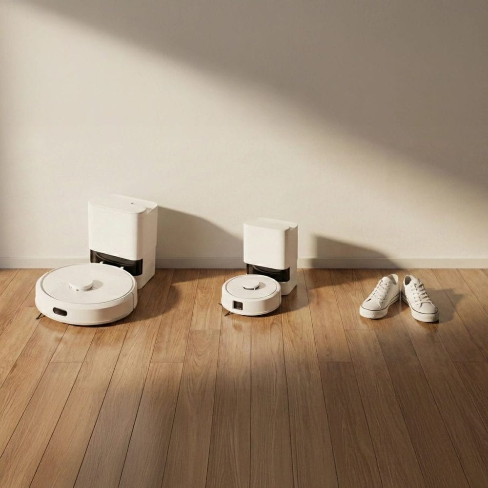 サイズ比較。左から「205 DustCompactor™ Combo」と「Mini」