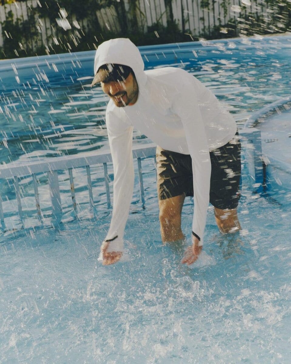 スピード「SP Rash Guard Hoodie」￥11,000