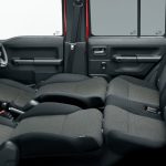 Point2 最新軽のようなフラットさはなし、しかし4人の荷物もそれなりに