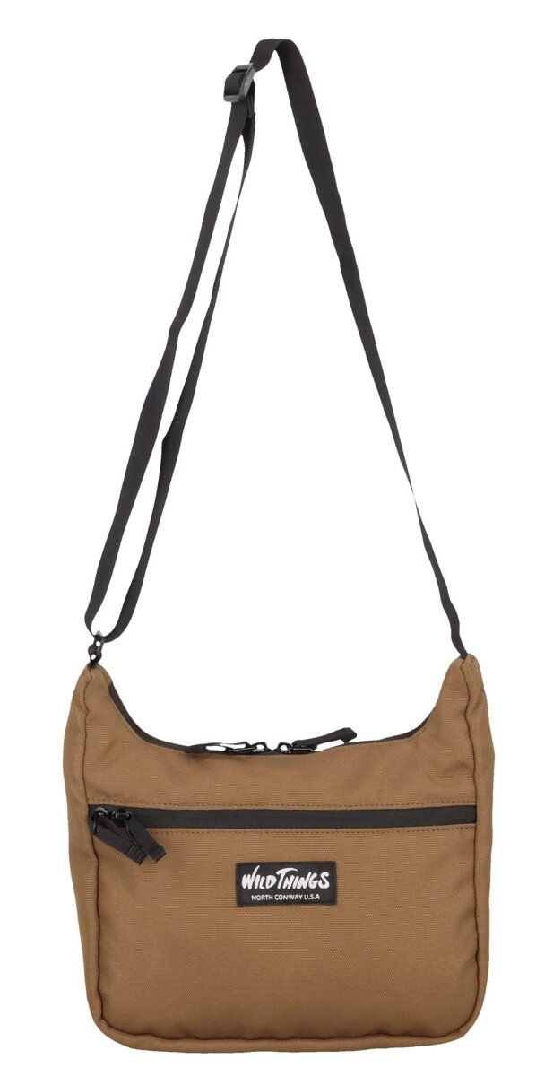 ワイルドシングス「ラウンド ショルダー バッグ」￥6,930／H24×W25×D8㎝／8ℓ