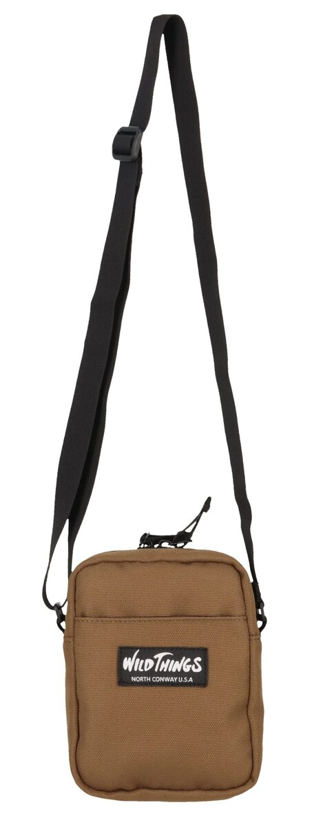 ワイルドシングス「バーティカル ショルダー バッグ」￥4,950／H17×W13×D6㎝／1.2ℓ