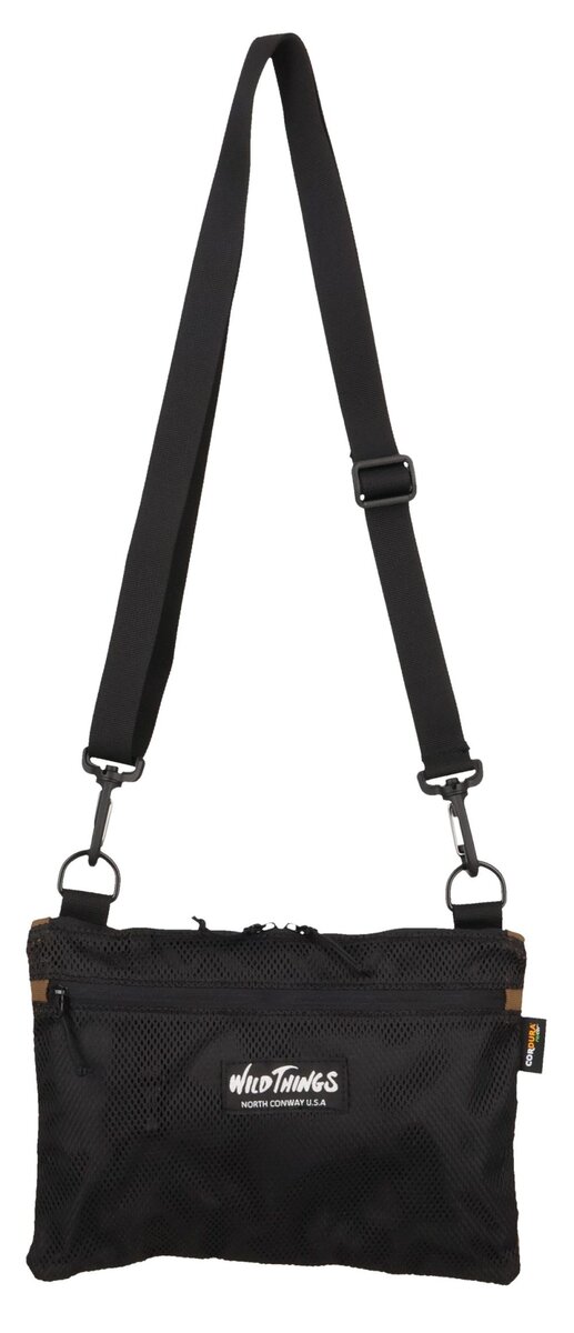 ワイルドシングス「ショルダー ポーチ」￥5,500／H26×W19×D1㎝