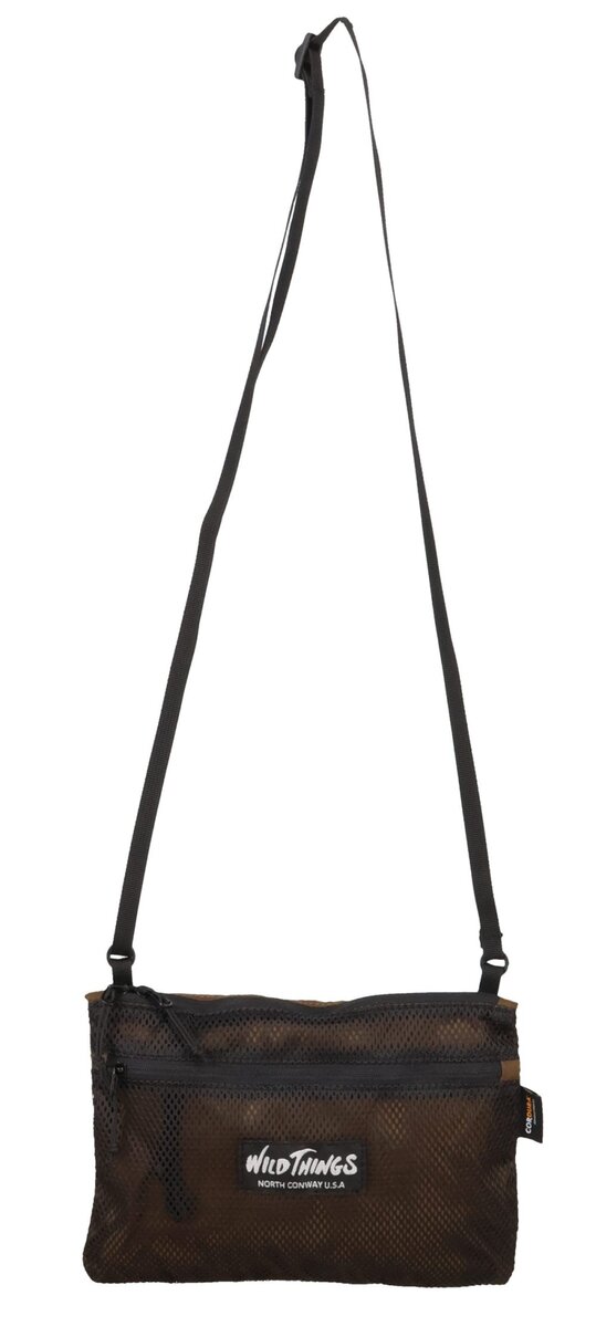 ワイルドシングス「ライト ショルダー ポーチ M」￥3,960／H23×W16×D1㎝