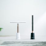 シャーク「Shark® TURBOBLADE ハイパワータワーファン」¥34,980/H113.9~130.0×W25.0×D29.9㎝(縦向き設置時)、H79.8~95.9×W80.2×D29.9㎝(横向き設置時)/約6.5㎏/2色展開