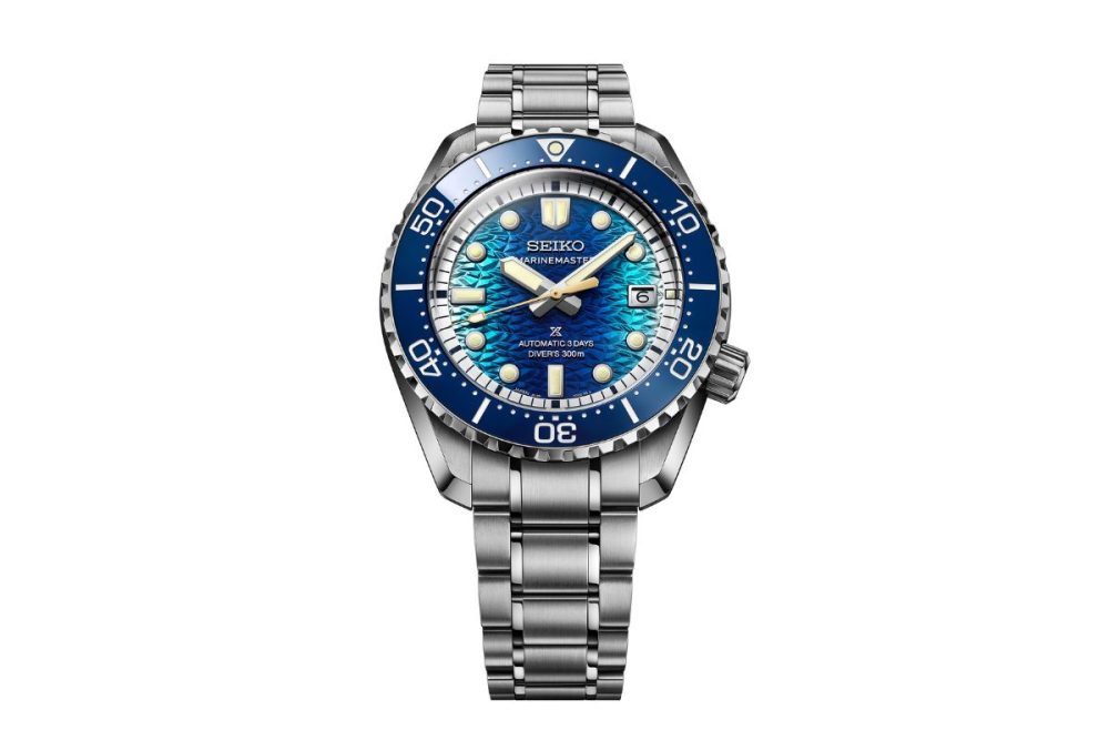 セイコー プロスペックス「マリンマスター 1968 ヘリテージ JAMSTEC コラボレーション限定モデル」¥550,000/自動巻(手巻つき)/42.6㎜径/空気潜水用防水(300m)/パワーリザーブは約72時間/世界1000本限定(うち国内250本)