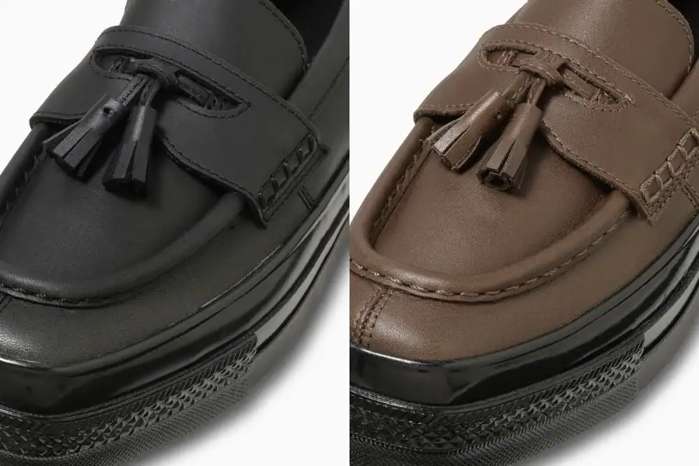 第3位　【コンバース】革靴顔なのに履き心地はスニーカー！タッセル付き2WAY仕様な「大人のオールスター」が誕生