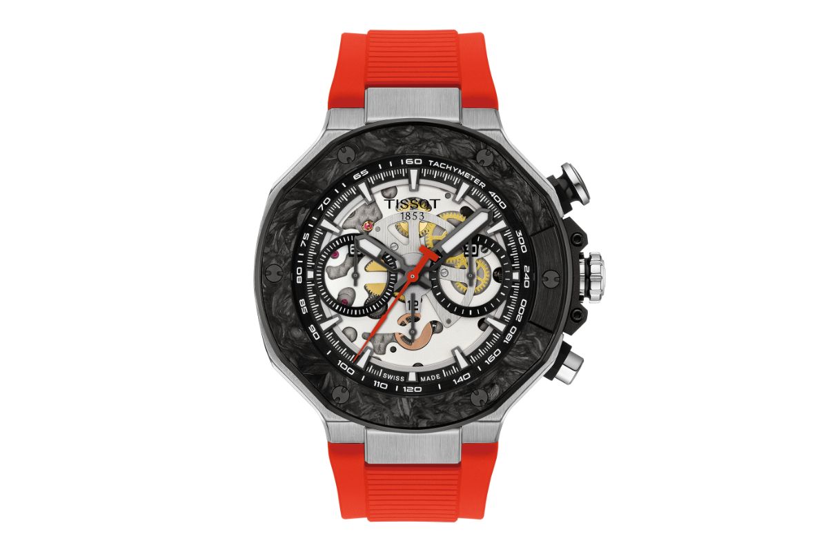 ティソ「ティソ T-レース MotoGP オートマティック 2026 リミテッドエディション」¥325,600/自動巻/45㎜径/10気圧防水/世界限定2026本