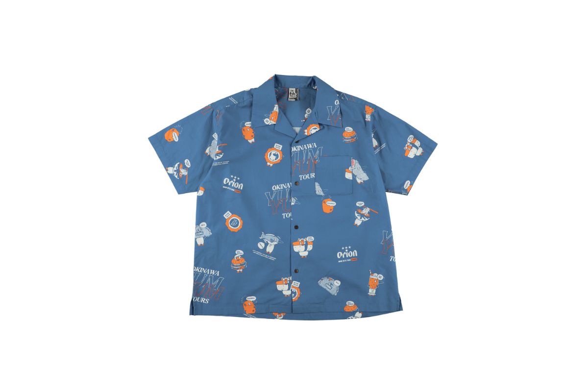 オリオン×チャムス「OKINAWA YUM YUM TOURS Shirt」¥12,650