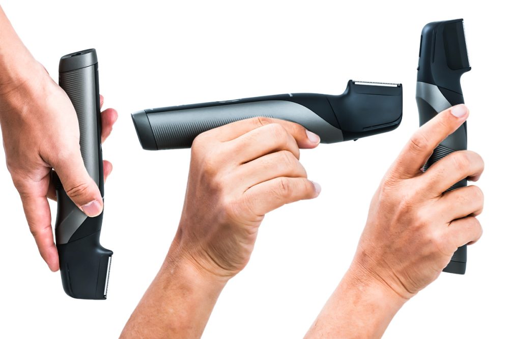 いろいろな持ち方で使用できる