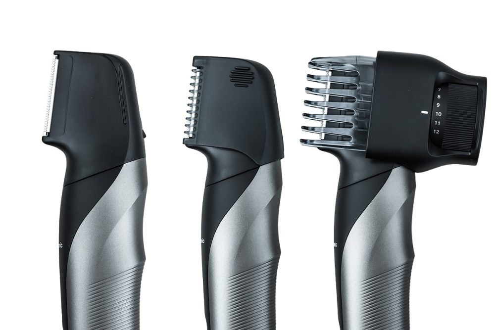 2種類のアタッチメントによっても剃り方をアレンジできる