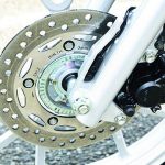 ホンダ スーパーカブ110 ライト 「ディスクブレーキの恩恵は大」