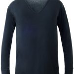 Recoverypro Lab. 疲労回復インナー メンズ（Vネック） 長袖 価格：￥4,950（税込）