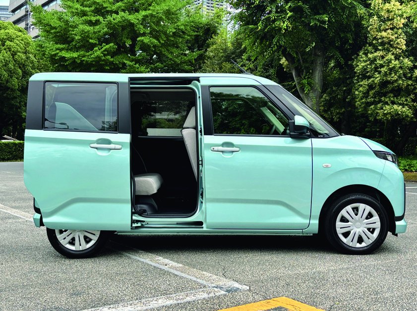 Point1　両側スライドドア付きでワゴンRサイズの軽