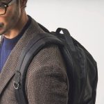 肩紐幅全体に荷重を散らして肩の負担を軽く！