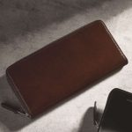 土屋鞄　コードバン ファスナーロングパース 002　