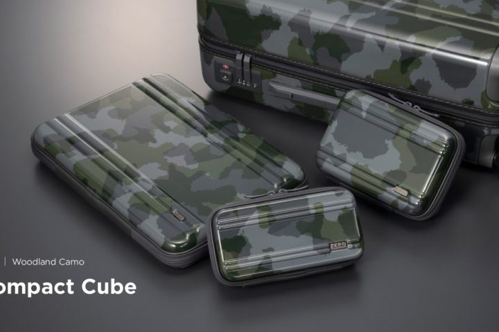 【ゼロハリバートン待望の新作】名作ラゲージがそのまま“ミニ化”!?大人が持つべき「洗練カモ柄」ガジェットケースが登場