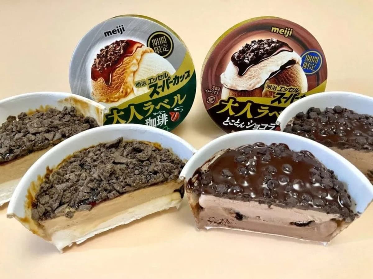 第3位 【冬のご褒美王】これ本当にスーパーカップ!? 新作アイス「大人ラベル」濃厚ショコラ vs 苦み全開コーヒー、大人の正解はどっち?