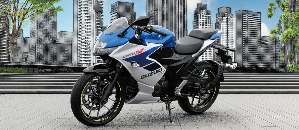 スポーティさを前面に出したアグレッシブなスタイルが魅力のジクサーSF250