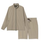 ゼロハリバートン「ライトジャケット」¥40,700 ゼロハリバートン「ライトショートパンツ」¥30,800