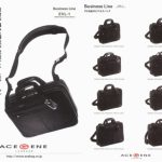 1998年｜EVL-1 「ACE GENE」ブランド誕生とともに、初代「EVL-1」を発売。内装にフロッピーディスク用ポケットを備え、当時普及し始めたモバイルPCに対応するため、インナーPCバッグを付属する構成としていた