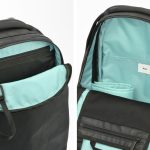 通勤から出張まで活躍する、荷物の仕分けがしやすい「2気室」構造