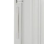 外部からの衝撃を受けにくく、軽量化に寄与したフラットなハンドル