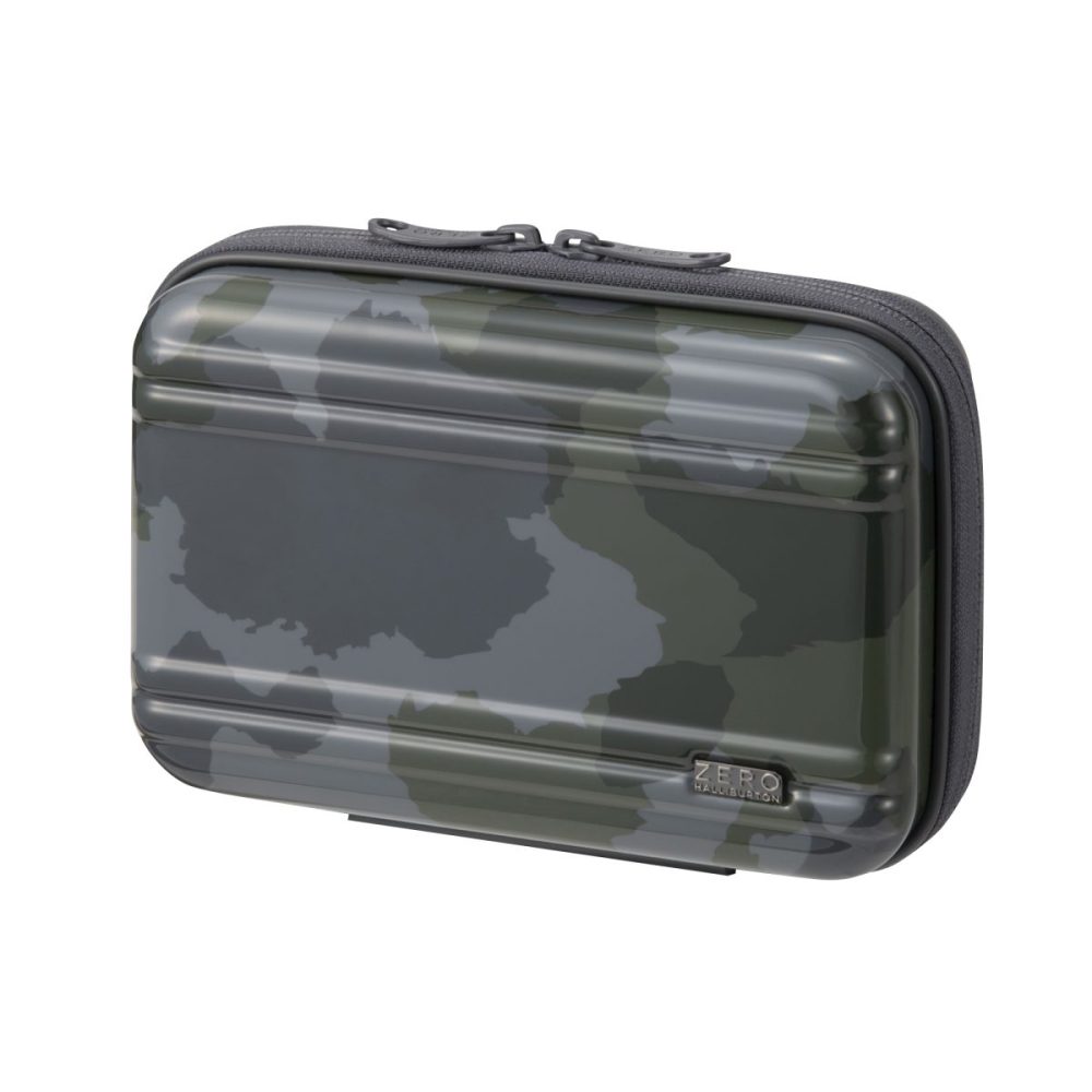 ゼロハリバートン「ZH コンパクトキューブ アメニティケース」￥7,700／W18×H12×D6㎝