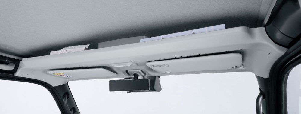 オーバーヘッドシェルフをはじめ、使い勝手や機能性もよく考えられている