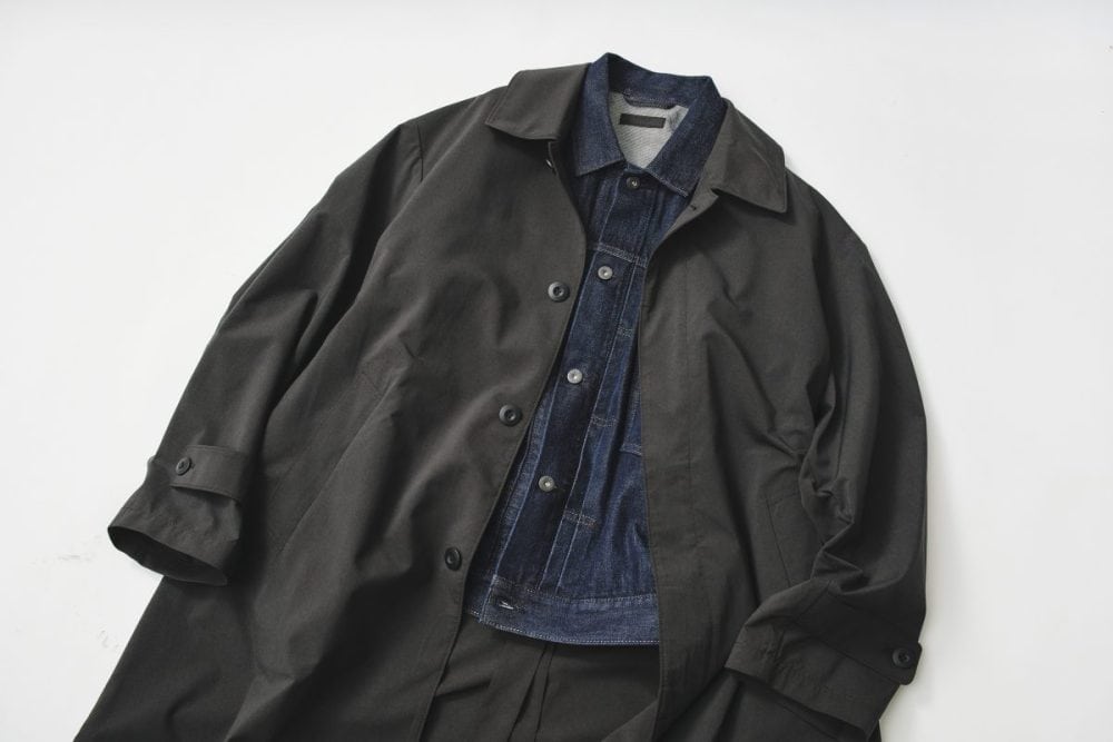 上からコートを羽織れば冬スタイルの完成