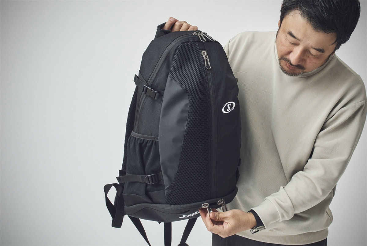 スポルディング ケイジャー ブリーズ ブラック 40-017BK ¥11,550(税込)