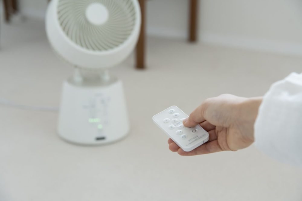 「ここピタ」機能で欲しいところに風を届ける