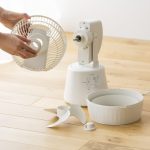 工具不要でパーツがサッと外せてお手入れ簡単