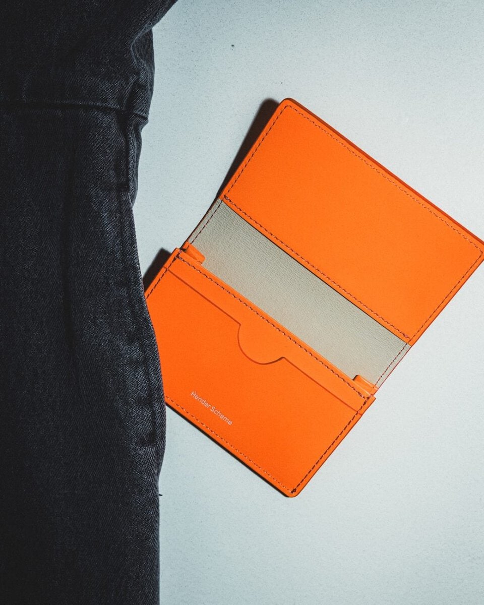 エンダースキーマー×BEAMS JAPAN「highlight folded card case」￥19,800