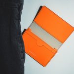 エンダースキーマー×BEAMS JAPAN「highlight folded card case」¥19,800