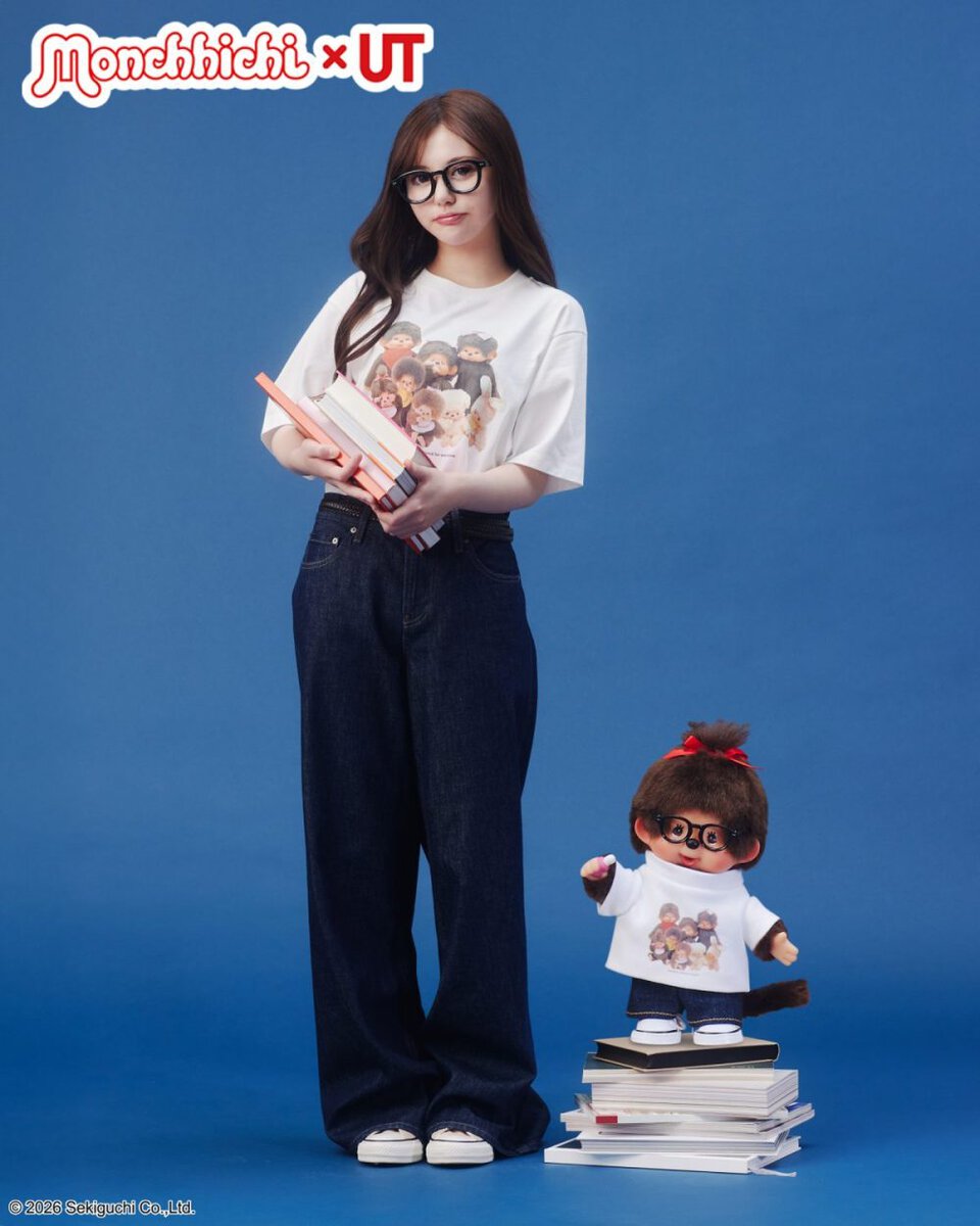 モンチッチ UT「WOMEN Tシャツ」￥1,990