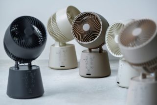 【インテリアになじむ5色展開】シロカのヒットサーキュレーター第2弾が登場。今回は詫び侘びとヒュッゲを融合したジャパンディがテーマに