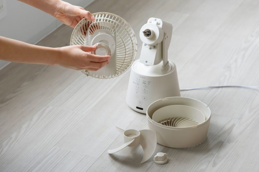 工具不要でパーツがサッと外せてお手入れ簡単