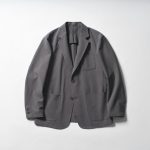 紳士　撥水ストレッチジャケット チャコールグレー ￥7,990