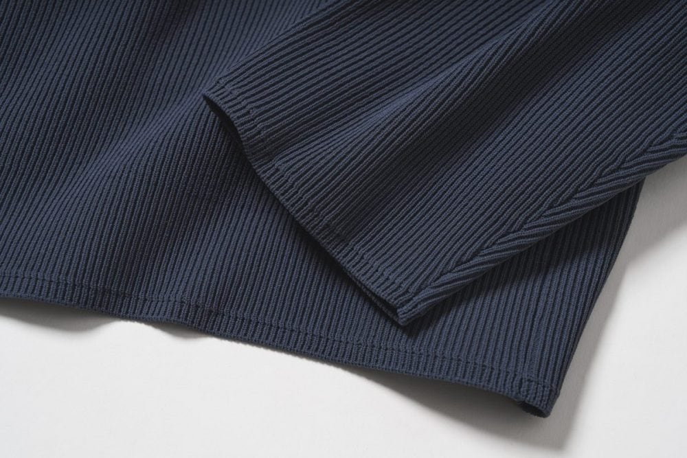 水分を吸いにくいので、肌あたりも良好