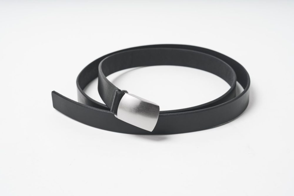 MUJI Labo オリーブ油の副産物で鞣したレザーホールレスベルト