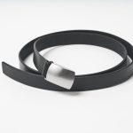 MUJI Labo オリーブ油の副産物で鞣したレザーホールレスベルト