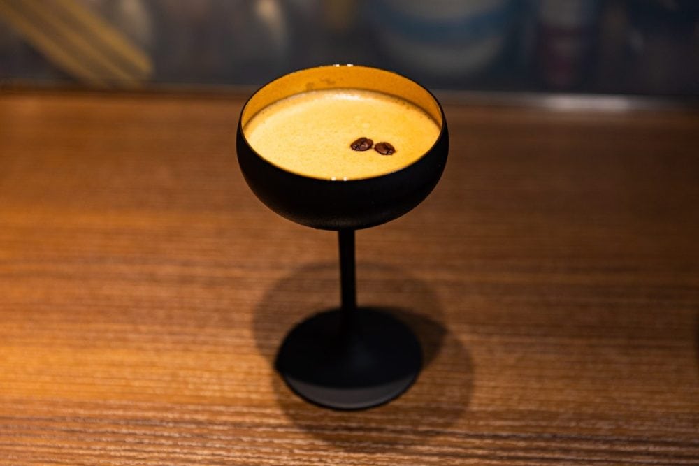 JT「Peace 80周年記念 Peaceful」銀座のバー「Ginza Bar L’aurora」で開催 マスターズ・ピース エスプレッソマティーニ