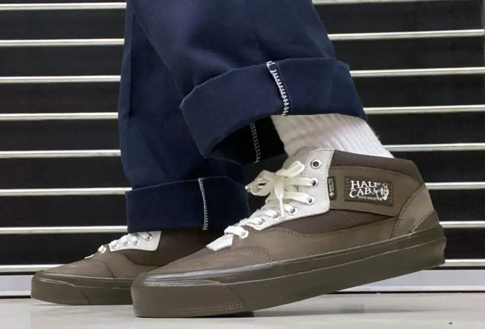 第3位　【雨の日も無敵な大人のVANS】待望のゴアテックスを搭載！プレミアムに進化した名作「ハーフキャブ」をエディターが試し履き